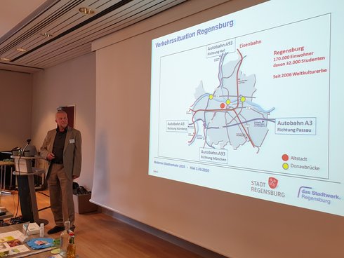 Moderner Stadtverkehr 2020